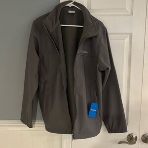 Men’s grey Columbia jacket. Size L NWT